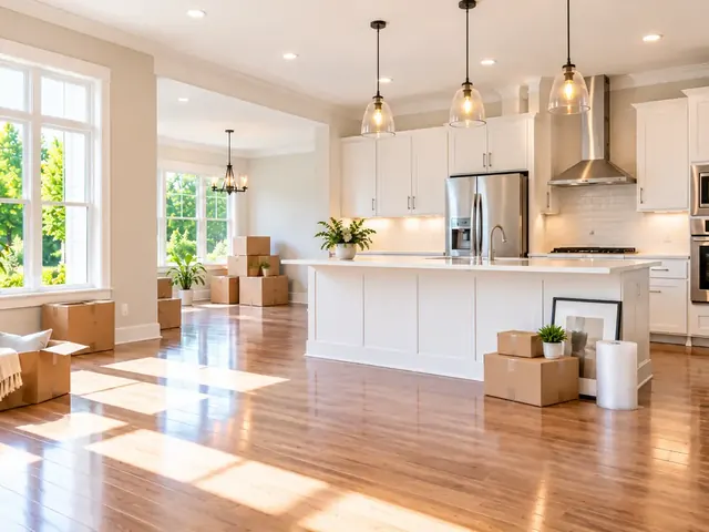 Move in/out cleaning of an empty home